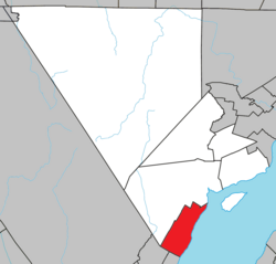 Petite-Rivière-Saint-François Quebec location diagram